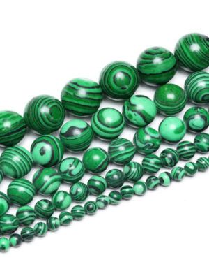 Streng Malachite groen 4mm