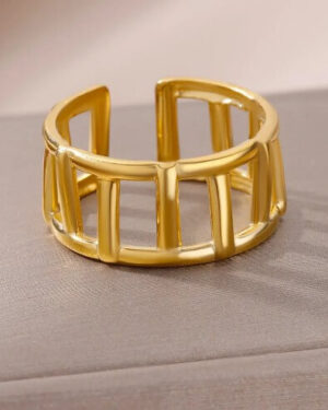 Ring RVS Square
