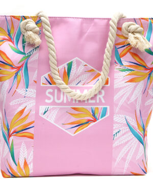 Strandtas roze