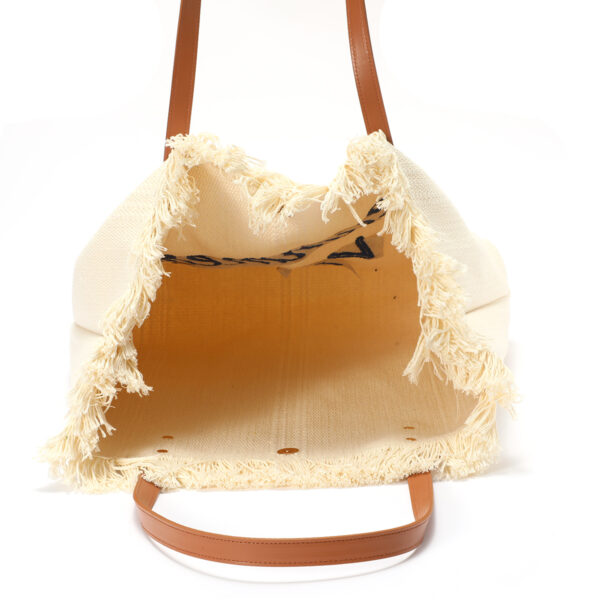 Strandtas wit blauw - Afbeelding 3