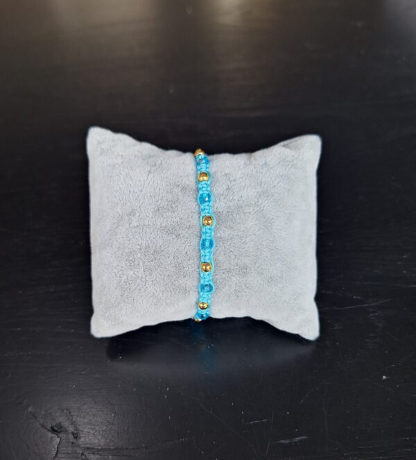 Setje armbandjes turqoise - Afbeelding 2