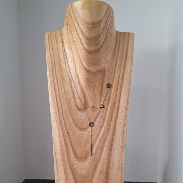 Ketting RVS love - Afbeelding 3