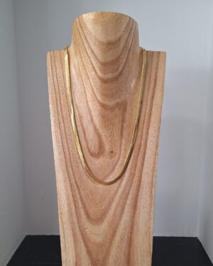 Ketting RVS gold 5mm