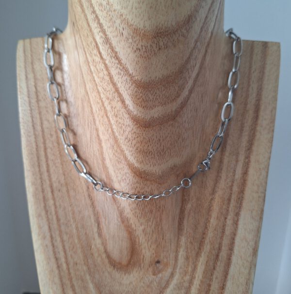 Ketting RVS hart - Afbeelding 3